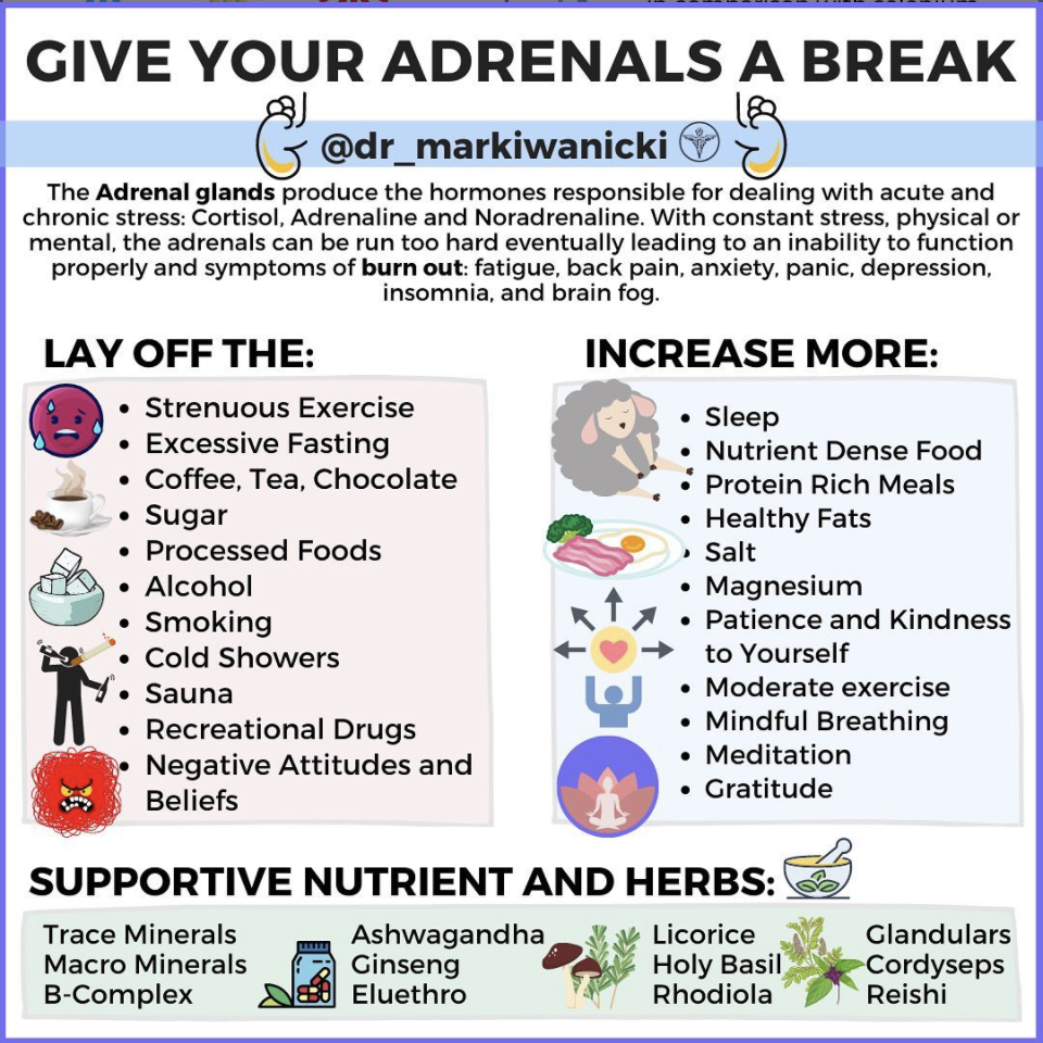 Adrenal Fatigue: Give Your Adrenals a Break